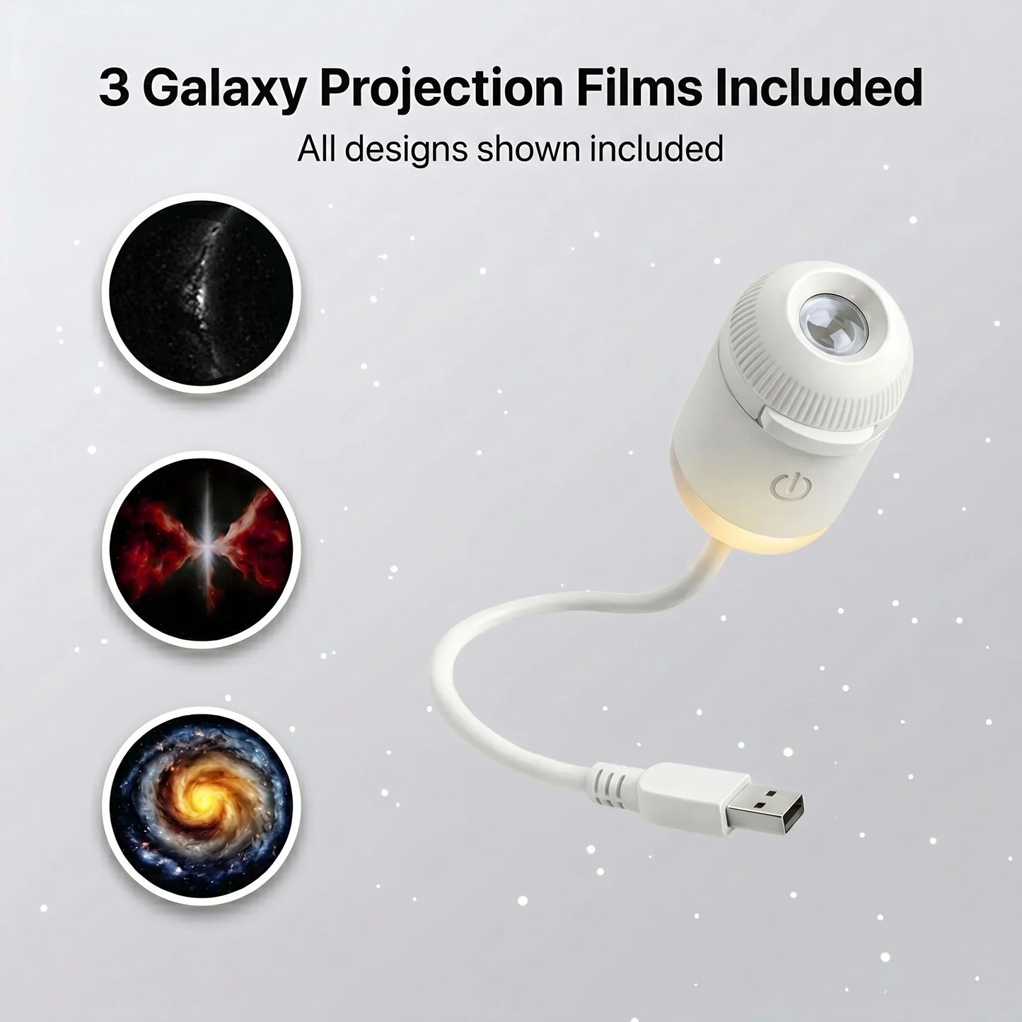 Orbital Lens | Modular Galaxy Ceiling Projector
