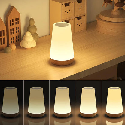 ChromaGlow bedside lamp touch control – photo 3
