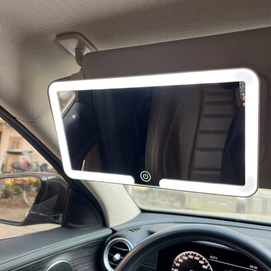 مرآة زينة بإضاءة LED