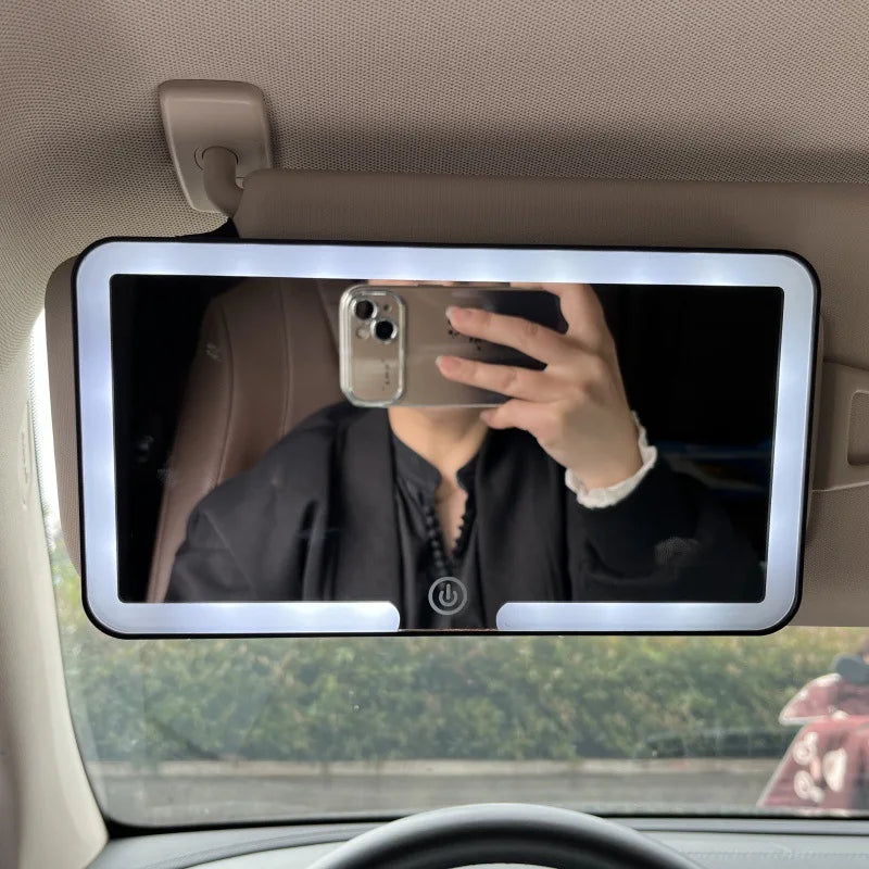 مرآة زينة بإضاءة LED