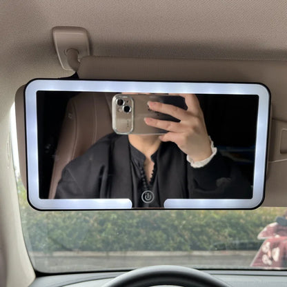 مرآة زينة بإضاءة LED
